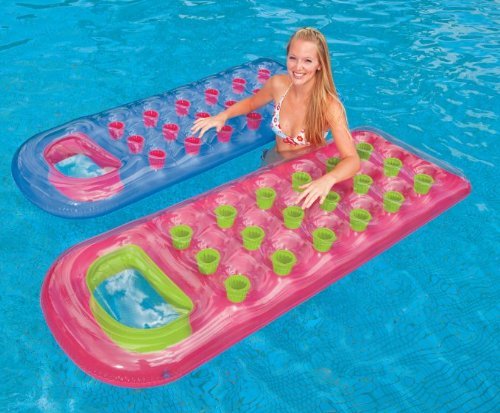 Intex 18-Pocket Suntanner Lounge Floating Lounger - (Set of 2) | 59895EP