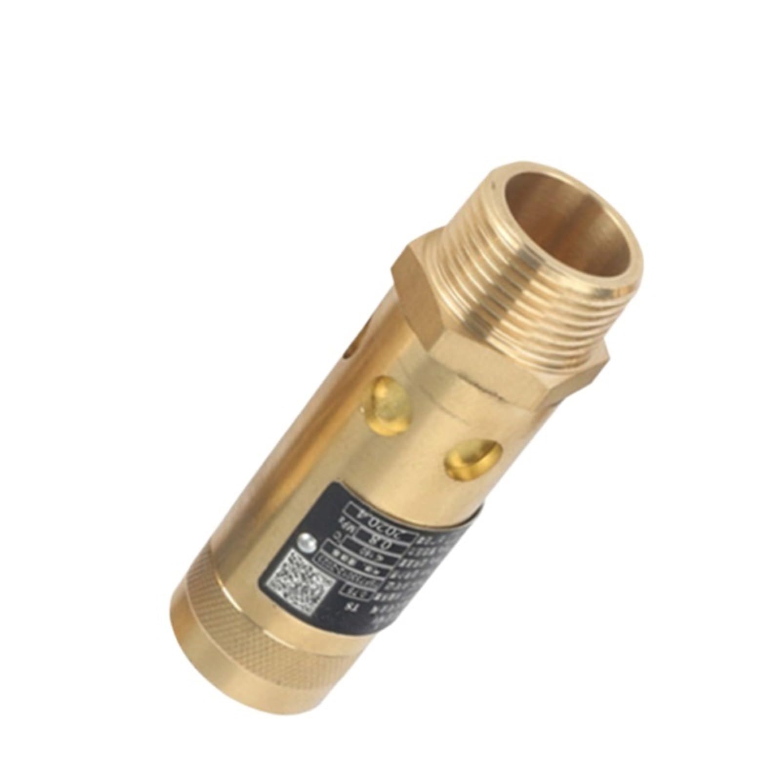 Compresor de aire válvula de alivio de presión de seguridad tipo resorte macho A28X-16T DN8 0.25 pulgadas DN10 1 cm DN15 0.5 pulgadas DN20 0.75 pulgadas DN25 DN32 (3.0MPa, DN15)