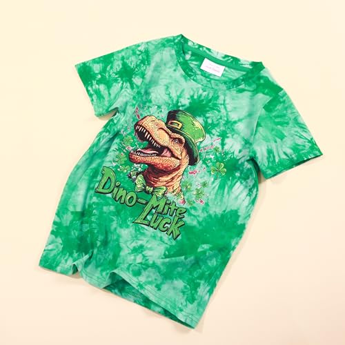Image of Kids St. Patrick's Day Shirt Boys and Girls Green T-Shirt Clothing 4-12 Years