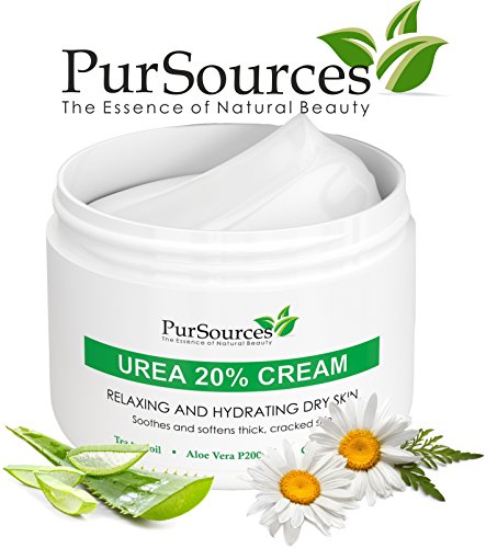 PurOrganica Urea 20% Healing Cream 4 oz - Best Callus Remover - Moisturizes and Rehydrates Hands, Feet and Knees to a Healthy Appearance - Soothes and Softens Thick, Cracked, Rough Dead and Dry Skin - Thumbnail 7