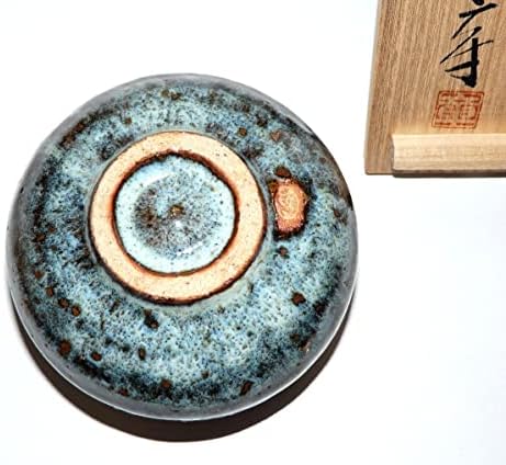 私の作った 抹茶茶碗 唐傘おばけ 妖怪 陶芸 手びねり 手づくね