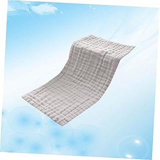 Hohopeti Pano De Limpeza Panos De Bambu Panos De Bambu Para Bebês Pano De Rosto Panos De Lavagem Para O Corpo Suprimentos Para Bebês Toalha De Lavagem De Rosto Absorver Água Lenços