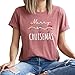 Personalized Handmade Merry Cruisemas Family Shirts, Matching Cruise Vacation Tops, Handmade Holiday Trip T-Shirt, Festive Christmas Cruise Tee