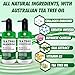 Tea Tree Shampoo and Conditioner Set – with 100% Pure Australian Tea Tree Oil - Anti Dandruff Sulfate and Paraben Free - Dry Scalp Treatment with Keratin, Vitamin B5, Collagen for Women and Men
