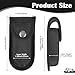2 Pcs Nylon Pocket Knife Sheath 5'' Multitool Pouch Folding KnifeBelt Sheath with Snap Closure Carry Belt Loop Universal Multitool Case Knife Holder for Outdoor or Daily Use