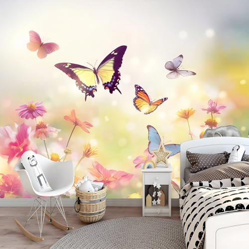 Papier peint intissé fleurs pour rénover facilement vos murs de salon
