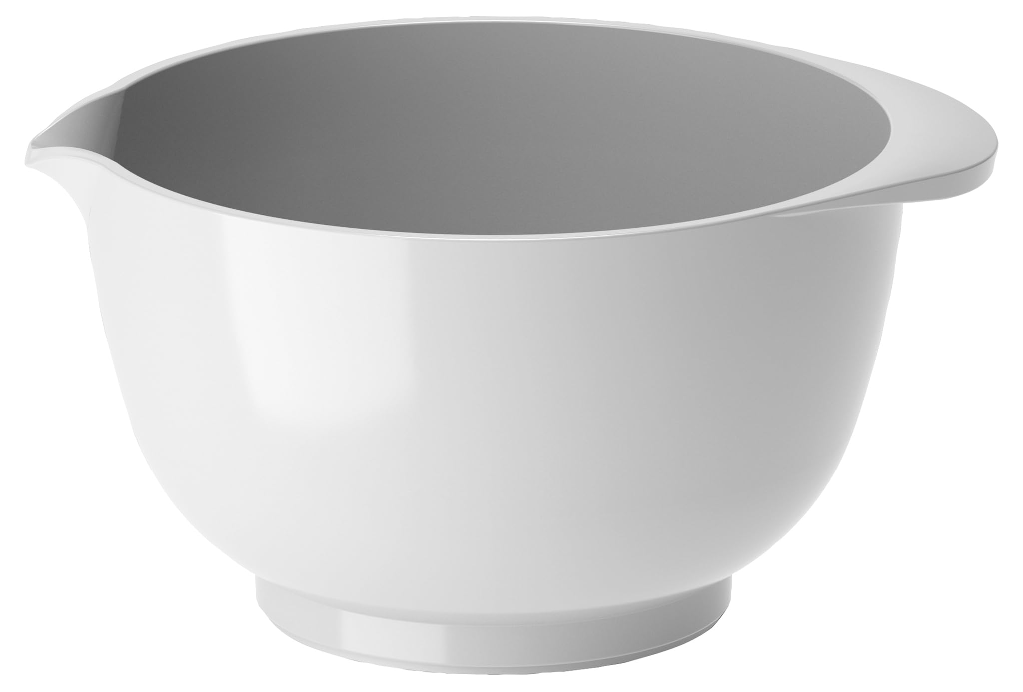 Rosti Margrethe Mixing Bowl, 0.5 Litre, Unbreakable Bowl, Snack Bowl, Bowl, Bowl for Dips, Cereals, Snacks, Dishwasher, Microwave, Freezer Safe, White