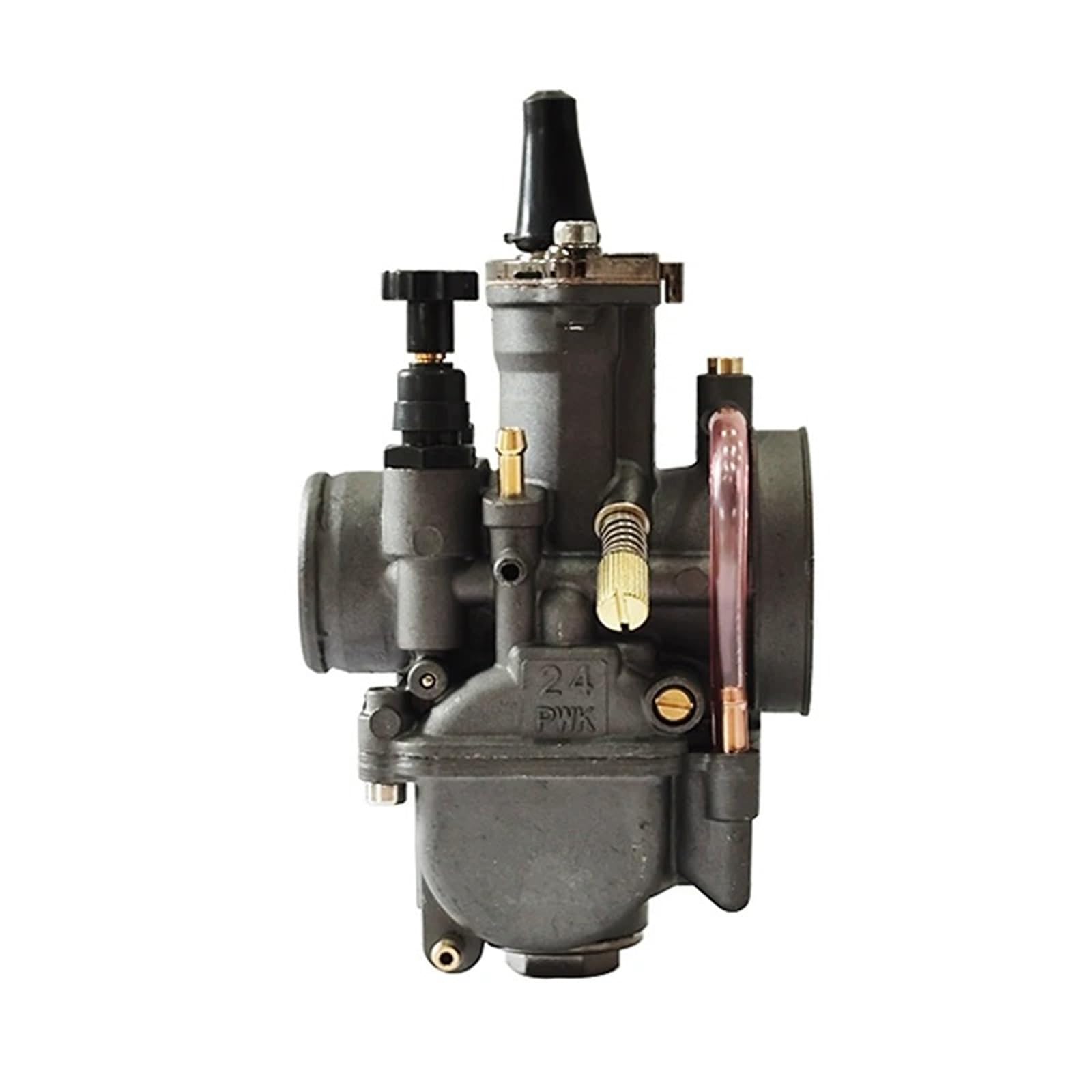 Carburateurs moto Carburateur Avec Gicleur Puissance Pour Moteur PWK 24-34 Mm 2/4 Temps 50-300 Cm3 Pour Quad Moto Tout-terrain Moto(26mm)