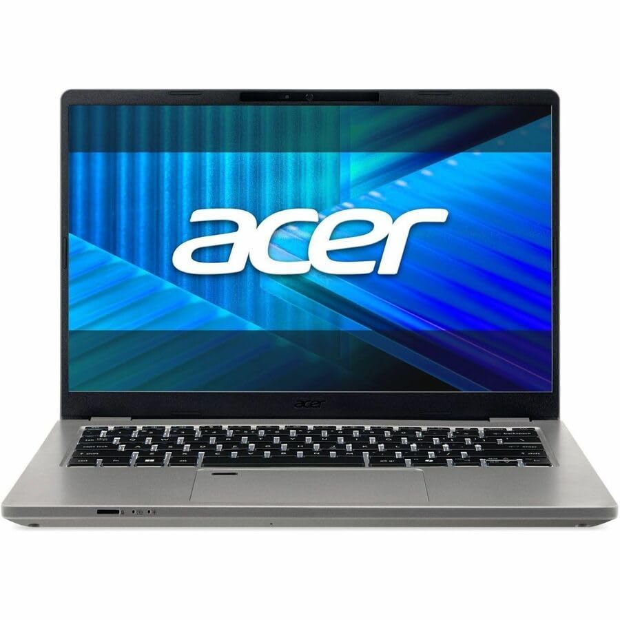 Image of Acer TravelMate P4 14 AI TMP414-56 TMP414-56-784R 14 inch Clamshell Copilot+ PC Notebook - WQXGA+ - 60 Hz - Intel Core Ultra 7 355-16 GB - 512 GB PCI Express NVMe 4.0 SSD - English (US) Keyboard - Iron