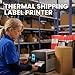 Londonus OEM for Zebra ZT231 Direct Thermal Transfer Printer 203 DPI Width 4 in ZT23142-T01000FZ Upgraded Version of Zebra ZT230 Thermal Industrial Label Printer, Series USB Serial Ethernet Bluetooth