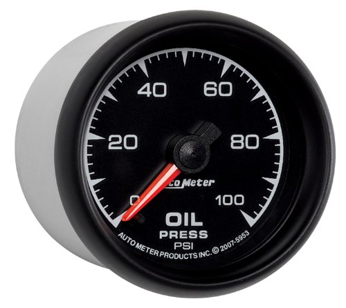 Auto Meter 5953 Es 2-1/16" 0-100 Psi Full Sweep Electric Oil Pressure Gauge #TOP2