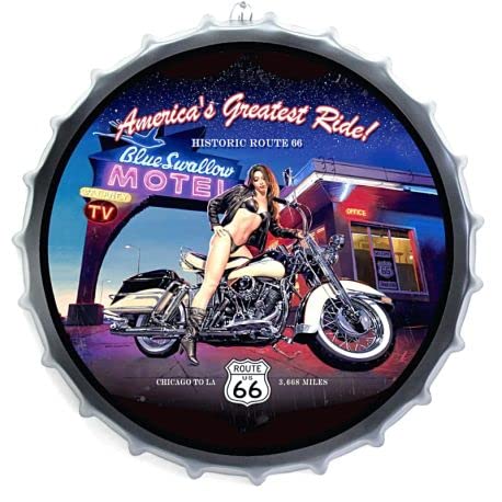 Monde Féérique Capsule Métal miniature vintage décorative Harley