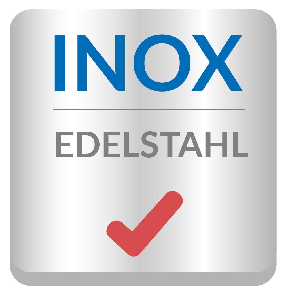 Profi Schlauchwagen - Edelstahl INOX | Palatina GS50 | 1/2" = 80m | 5/8" = 60m | 3/4" = 50m