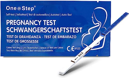 20 x Test de grossesse ultra-sensible One+Step Blue Line I Test de grossesse précoce I Pregnancy Test I HCG Test I Détection Ultra Précoce I Sensibilité 10 mIU/ml