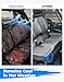 KEMIMOTO Seat Cover, Blend with Natural Surroundings Print, Compatible with Pioneer 1000, Pioneer 1000-5 Front Seat Only, Pioneer 1000-6 2016-2025, Water Scratch Resistance Covers Accessories (Camo)