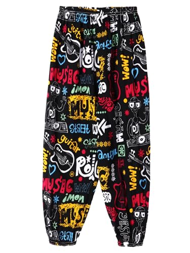 Kids Girls Boys Baggy Hippie Harem Pants Dance Yoga Sport Pilates Bloomers Bohemian Beach Trousers Bottoms4