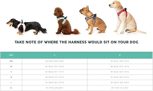 Miniatura 6 de FuzzYard Swat Black - Arnés para perros (extra pequeño)