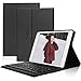 Produktbild D DINGRICH Tastatur Hülle für iPad 6. Generation 2018, iPad 5. Generation 2017, iPad Pro 9.7 Zoll, iPad Air 2 & 1, Wireless Bluetooth Tastatur QWERTZ Deutsch- Stifthalter- Schlaf/Wach (7.9, Schwarz)