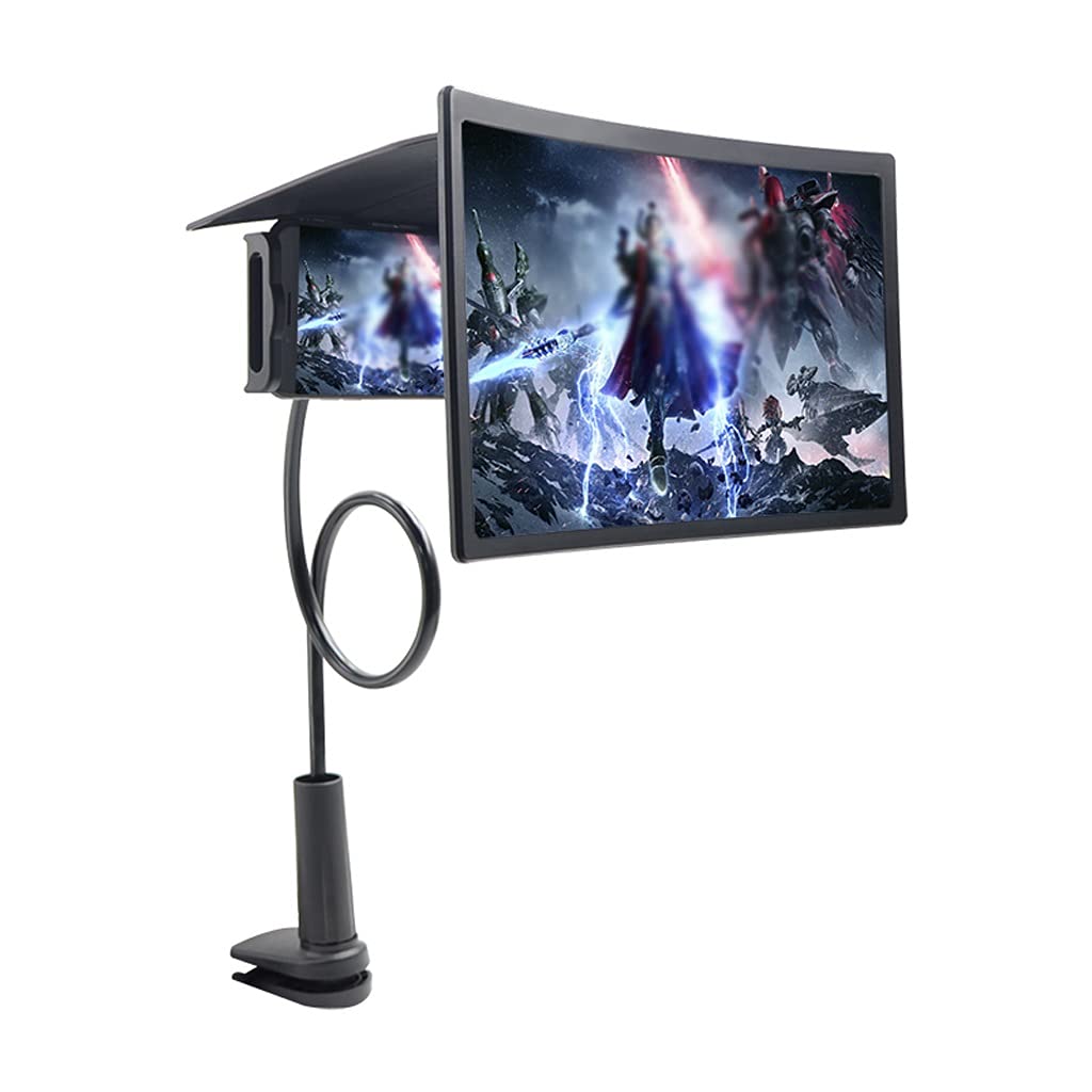 Amplificador pantalla móvil 12" para evitar dolor de cuello con soporte cama