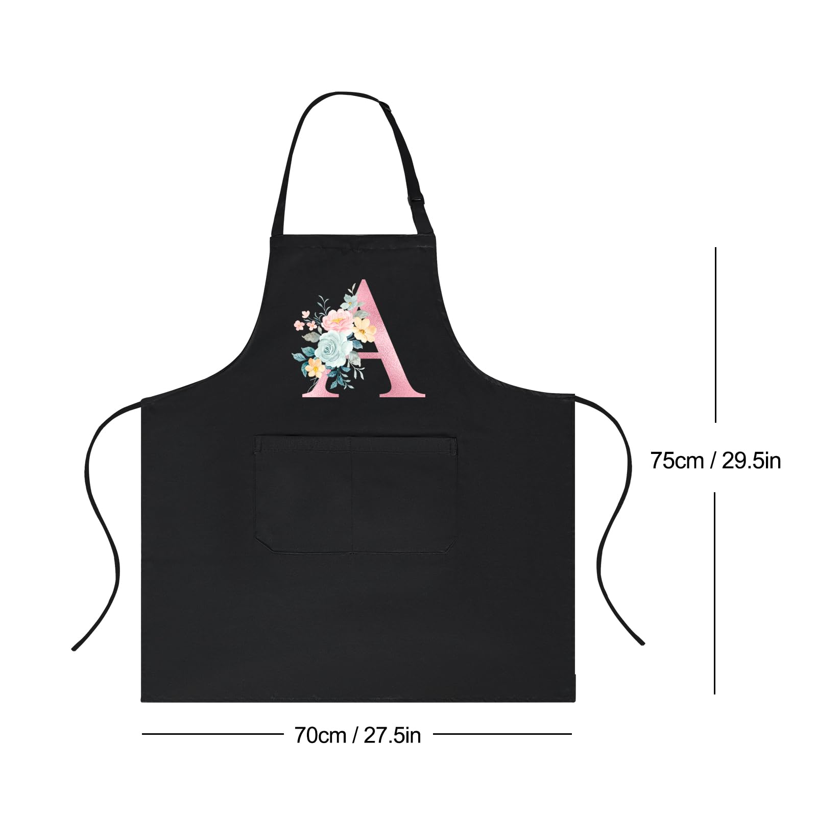 Delantales personalizados para mujer con bolsillos para cocinar y hornear, bonitos regalos para mamá, cumpleaños, Navidad
