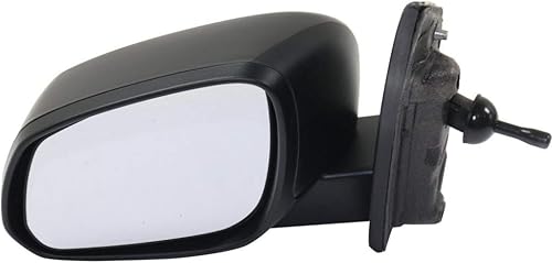 Espejo de puerta para Chevy Spark 2016 2017 2018 lado del conductor Plegado manual Control remoto No calentado Modelo deportivo de lujo Negro