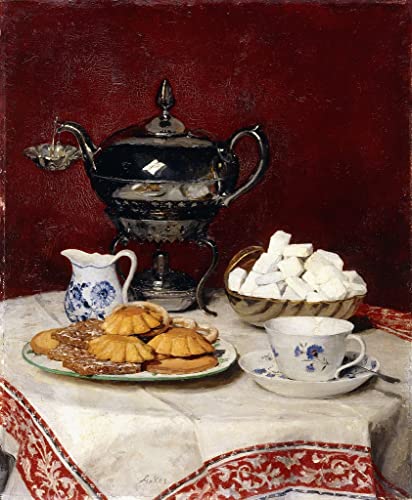 Tableaux d'Art Still Life Albert pour créer un coin thé apaisant dans votre salon