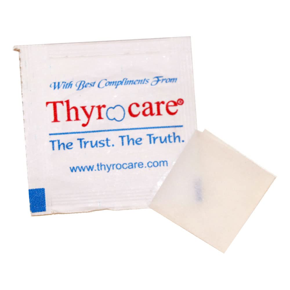 ThyrocareDisposable Sterile Antiseptic Cleaning Alcohol Swab, Pack of 500 Swabs