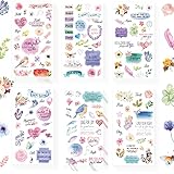 30 Sheets Bible Verse Stickers for Journaling Christian Scrapbook Stickers Inspirational Scripture Faith Seal Crafts Decals(Stylish Style)