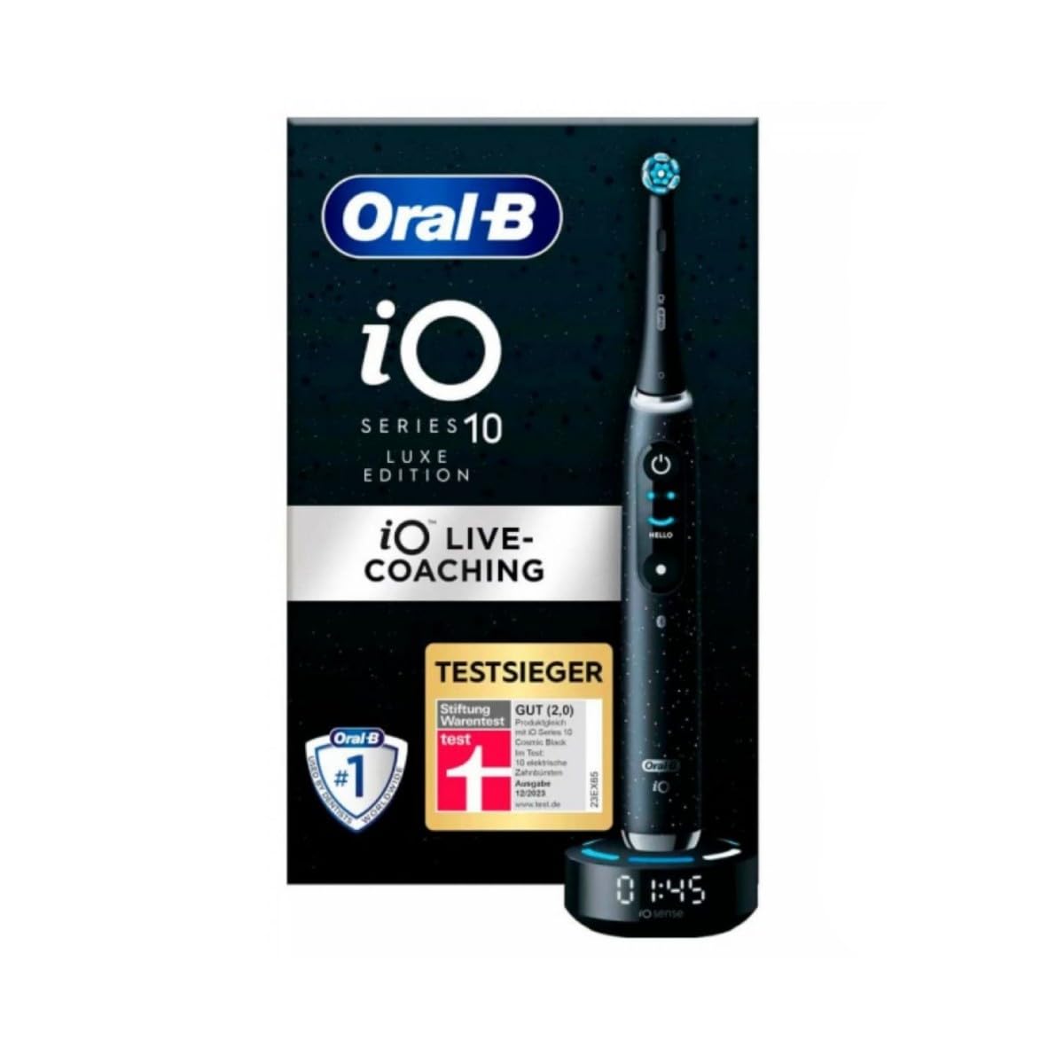 iO10 Electric Toothbrush, Black