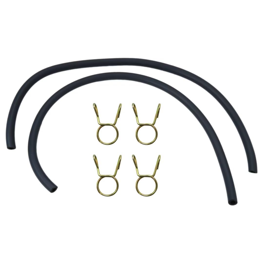 Fuel Line w/Clip Replacement 17681-098-010 Fit for Honda CM400T in 1981 by Acupress