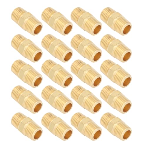 Evite fugas en tuberías con el accesorio hexagonal macho NPT 1/4 de latón 6