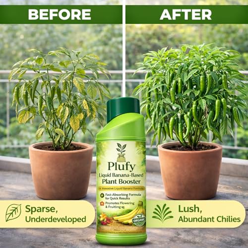 Image of Banana Bloom Plant Booster Liquid | Organic Plant Food for Faster Flowering | Enriched with Seaweed & Humic Nutrients | For Indoor & Outdoor Plants (100 ML)