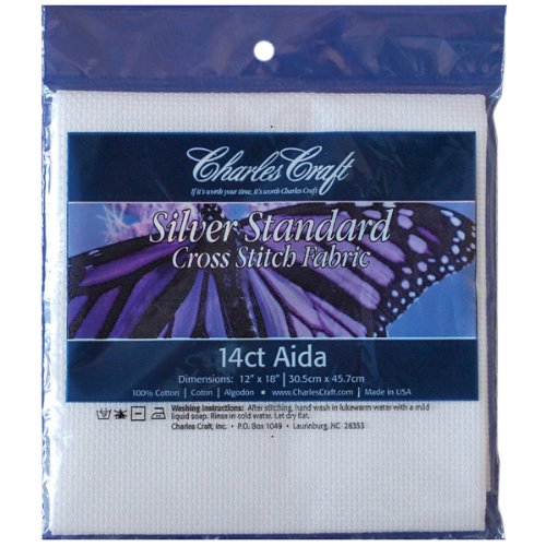 DMC Charles Craft Silver Label Aida - 14 Count - 12