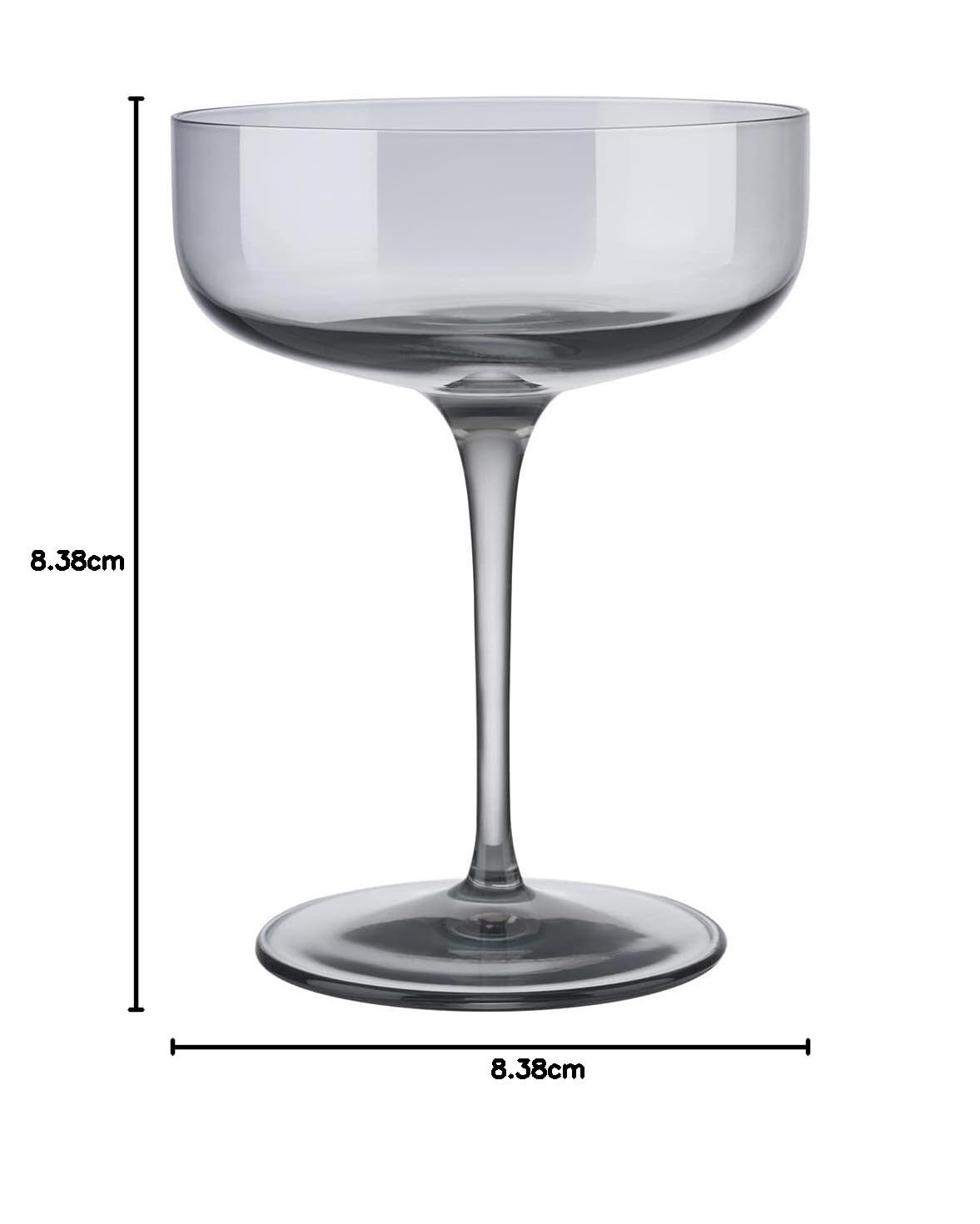 Blomus Sektschale-63933 Smoke 0.3L, Fungi