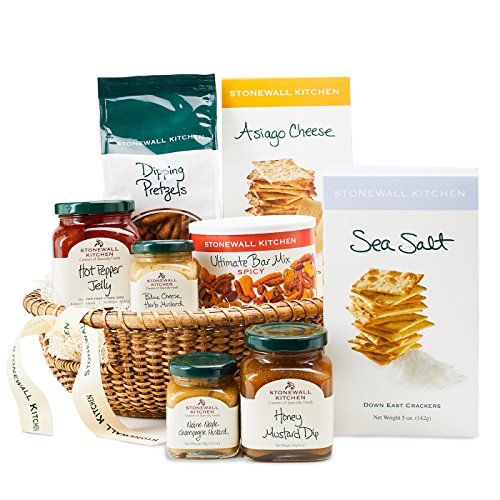 Stonewall Kitchen Hostess Gift - 8 Piece Basket - coolthings.us