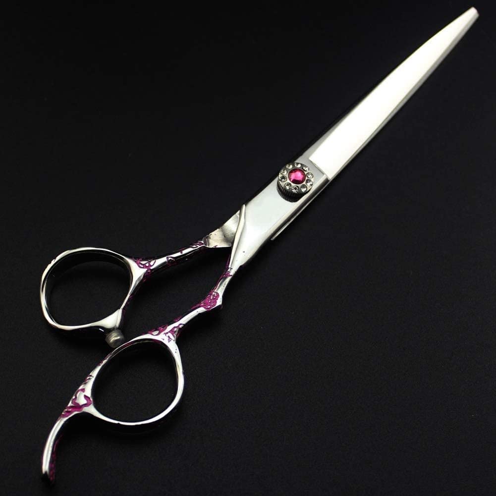 Tijeras de peluquería, Tijeras de peluquería y Tijeras de Adelgazamiento, Herramienta de diseño clásico de Peluquero y Uso Personal de Acero Inoxidable