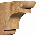 Ekena Millwork COR04X08X08NEB00RWR, 8" D x 8" H, 4" W Western Red Cedar (Rough Sawn Corbel)
