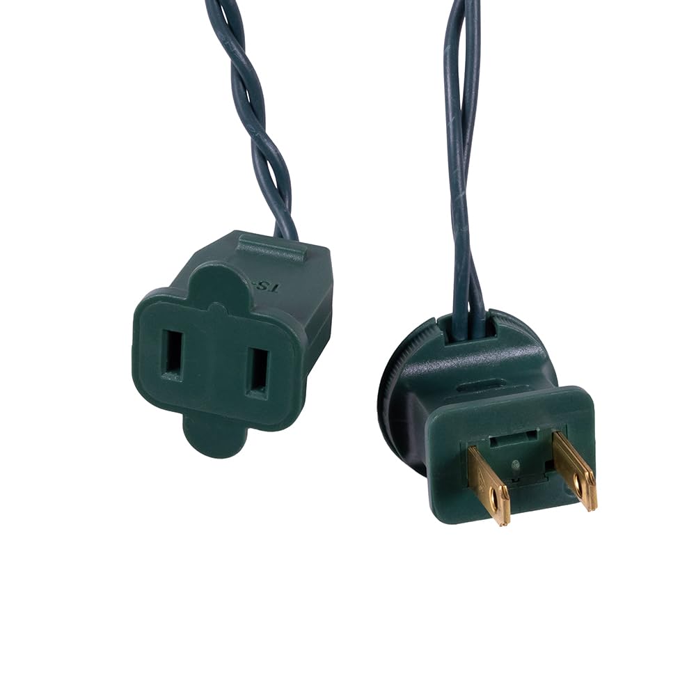 Kurt Adler UL 300-Licht, 3 mm, mehrfarbig, LED, grüner Draht, Jingle Bright Light Set