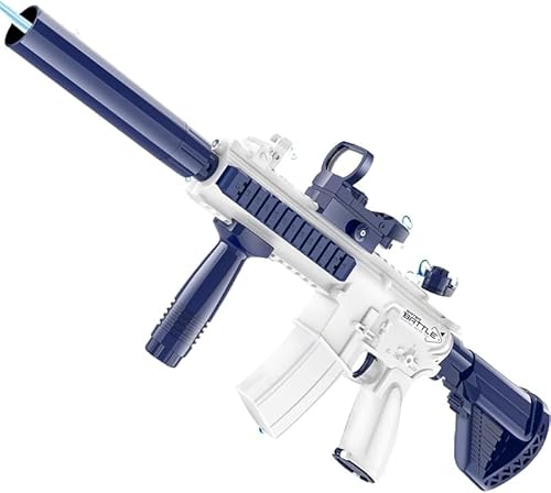 KryZaro自動給水式電動水鉄砲 ウォーターキャノン大容量超強力連射タイプ 夏の水遊