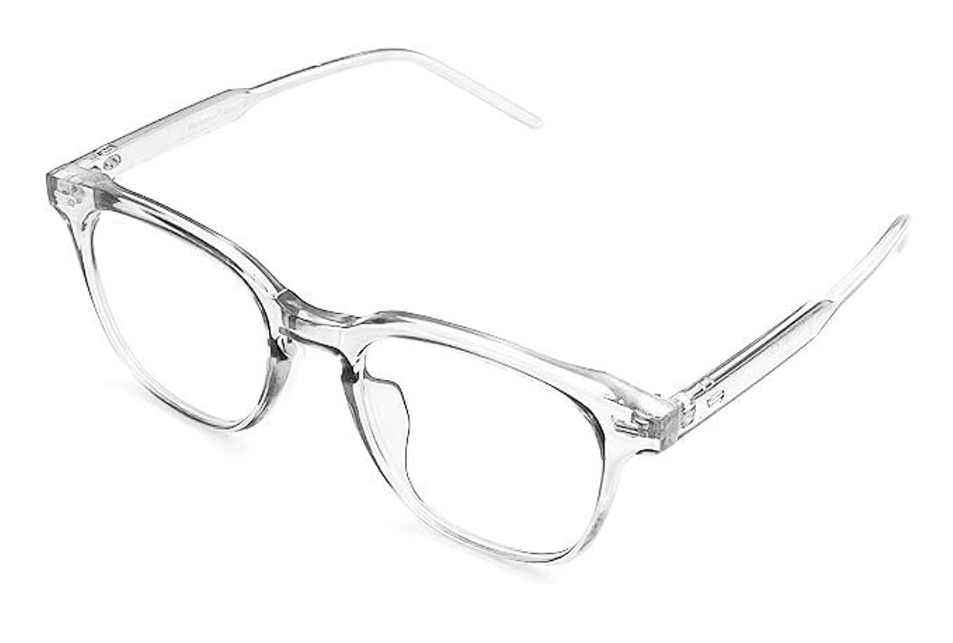 URBAN LENS Zero Power Blue Cut Computer Glasses | Anti Glare, Lightweight & Blocks Harmful Rays | UV Protection Specs | For Men,Women (Large) (B0C9QVH352) Amazon Price History, Amazon Price Tracker