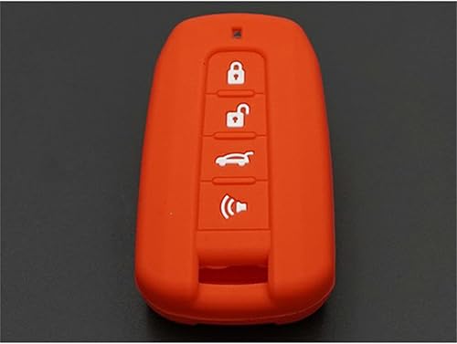 Miniatura 9 de Toiumops Funda de llave de coche para SsangYong TIVOLAN ACTYON Kyron Korando Rodius, funda de silicona para llave de coche de 4 botones