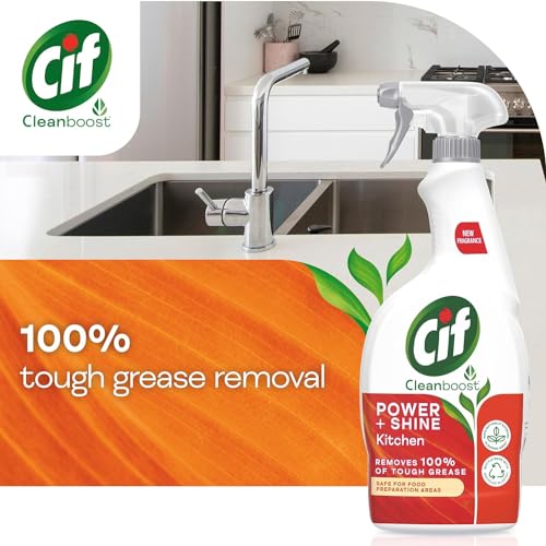Image of Cif Power and Shine Kitchen Cleaner - 700 ml Pack Of 2