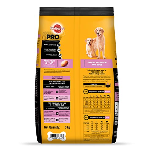 Pedigree-PRO-Expert-Nutrition-Dry-Dog-Food-Starter-for-LactatingPregnant-Mothers-Pups-3-12-Weeks-Chicken-Flavor-3kg-Pack
