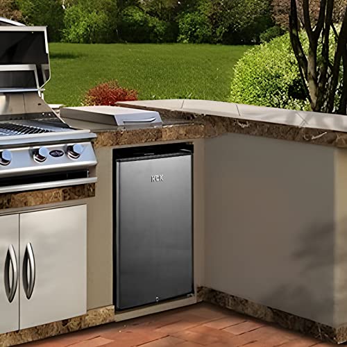 Hck Outdoor Refrigerator 156 Can Beverage Fridge With Solid Door And Lock For Wine Or Soda Beer thumb #7