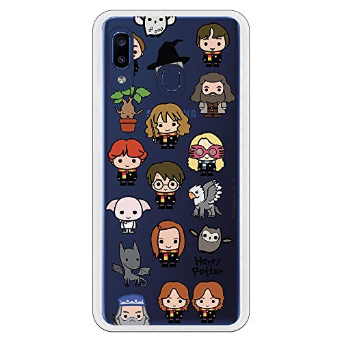 Custodia per Samsung Galaxy A20E Ufficiale di Harry Potter Personaggi Icone per proteggere il tuo cellulare Cover Samsung in silicone flessibile con licenza ufficiale di Harry Potter.