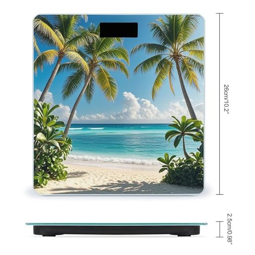 Báscula Digital de Baño con Pantalla Grande y Precisión Alta miniatura 2