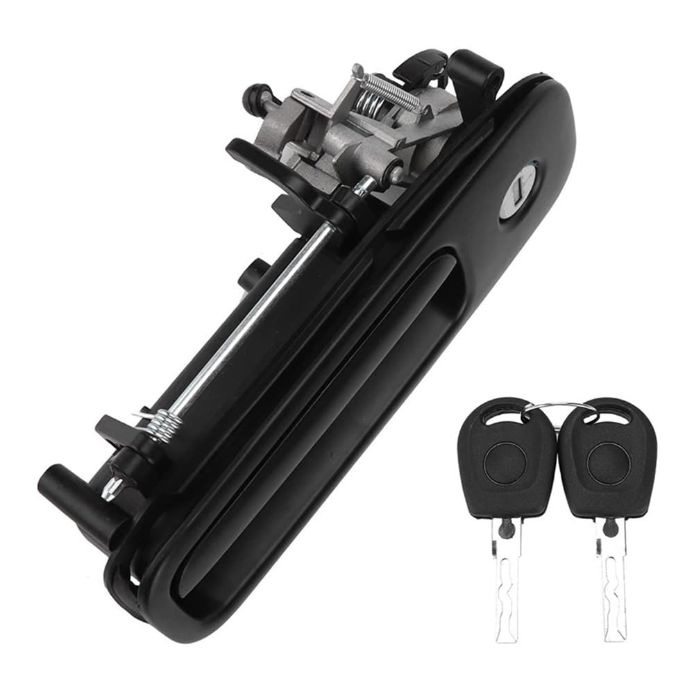 YMYYQW Car Outer Door Handle Car Door Lock Handle Luggage Rear Tailgate for MK3 for Golf MK4 +2 Keys 1J6827565B