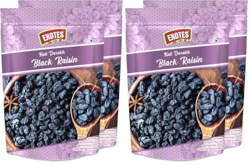 Image of Fresh Exotes (Black Raisins /Kishmish, 500G (2X250Gm)) (Pack of 2)