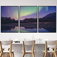 3 Piece Framed Canvas Wall Art Dayspring Canvas Prints Home Artwork Decoration for Living Room,Bedroom - 16