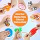 12 Stück Mini Stressbälle, Antistressbälle Stressball für Erwachsene Hand Übungsbälle Sensorik Spielzeug Antistress Spielzeug Quetschball für Kinder Erwachsene ADHS Angst Abbauen Zappelspielzeug